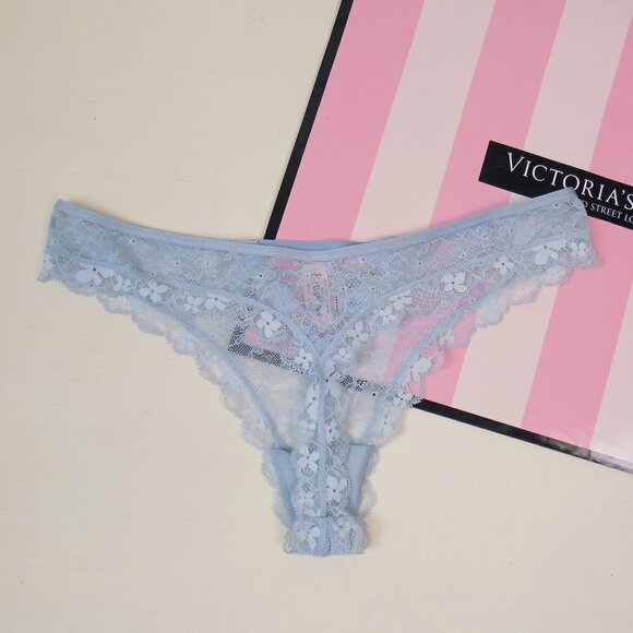 nwt Victoria's Secret VS dream angels lace up bridal thong dream angels - Picture 3 of 4